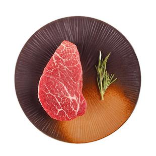 粤牛先生 菲力原切牛排健身代餐牛扒谷饲M5雪花澳洲进口儿童牛排