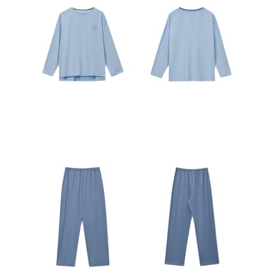 斯凯奇男士睡衣2025秋冬睡衣套装