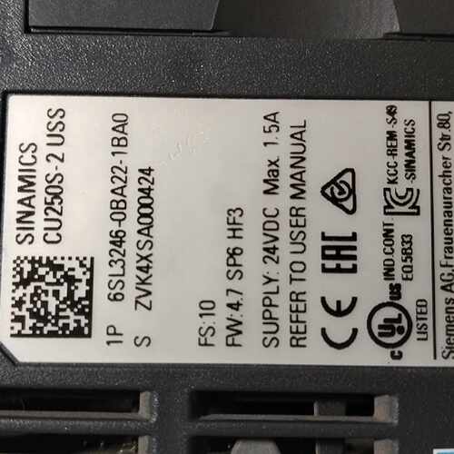 议价CU250S-2  USS控制单，是我学习用过的是好维修