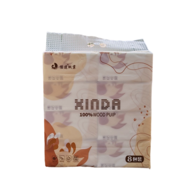 信达家用抽取式面巾纸卫生纸