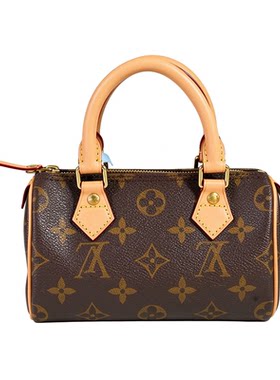 【自营】中古95新LV女包路易威登speedy mini 枕头包单肩斜挎女包