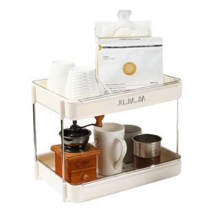 杯子收纳置物架桌面咖啡器具水杯茶杯托盘餐桌台面沥水杯架