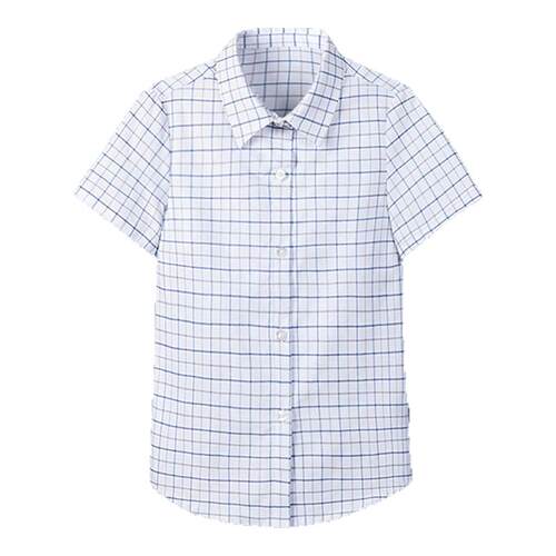 伊顿纪德校服童装学院夏装衬衣夏季学院格子短袖衬衫09C227