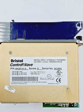 BRISTOL CONTROL WAVE 396357-01-6 SERIES B DIGITAL INPUT FAST