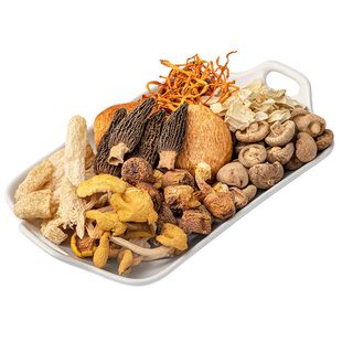 升级七彩菌菇汤料包干货纯菌菇云南松茸煲汤食材菌汤包羊肚菌炖鸡