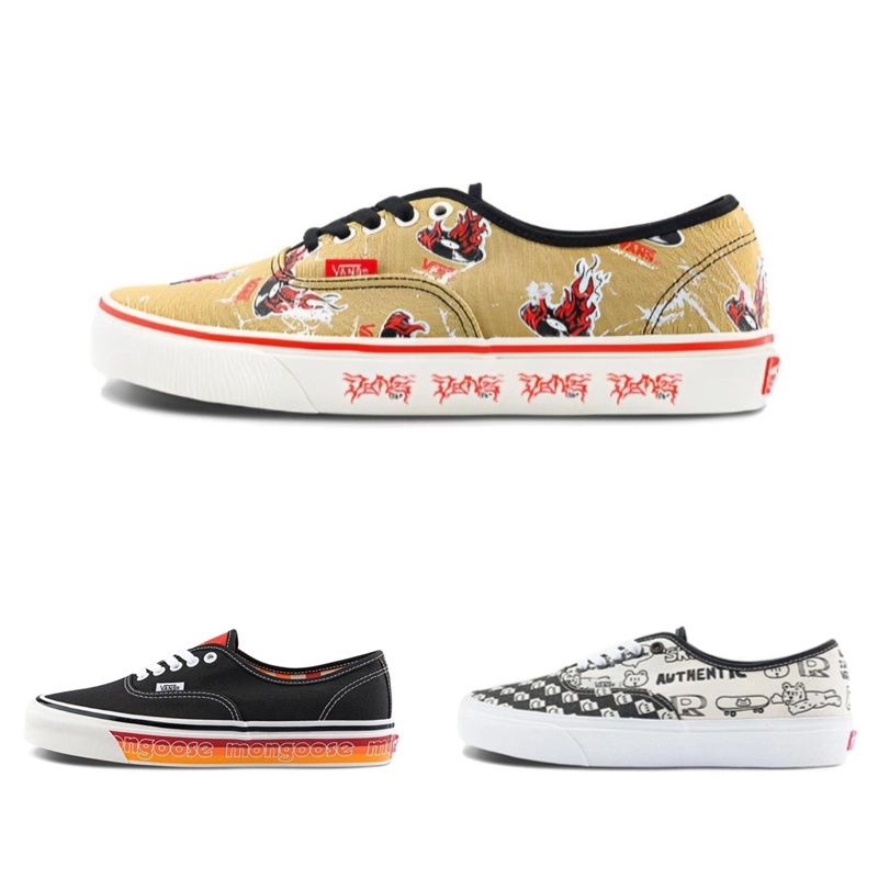 Vans范斯Authentic联名高端情侣低帮板鞋断码特惠VN0A7Q5CBXC现货