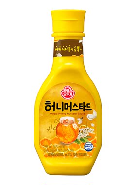 不倒翁蜂蜜芥末酱265g瓶