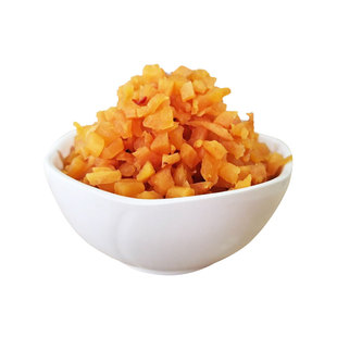 热干面萝卜丁红油脆丁萝卜干辣萝卜红丁短丁杂粮煎饼配料配料