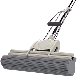 好太太官方海绵拖把家用大号胶棉挤水滚轮超强吸水免手洗耐用结实