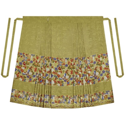 缠枝瓜蝶织造司原创汉服