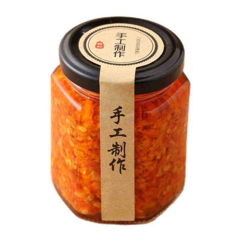 蒜蓉辣椒酱广东肠粉拌面酱蘸料下饭菜280g辣酱朝天椒蒜泥猪脚饭