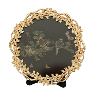 赫本家相框6寸7寸8寸4寸摆台法式复古金属雕花相框装饰婚纱照摆台