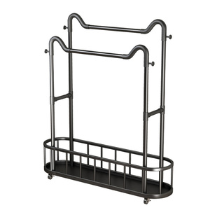 挂衣架落地家用可移动衣帽架卧室内晾晒挂衣服架子房间收纳衣服架