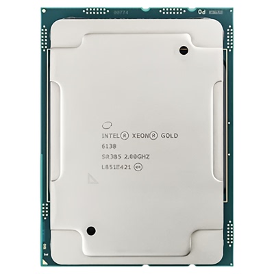 至强金牌6138CPU20核心40线程服务器处理器