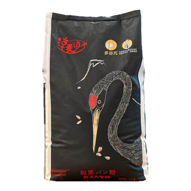 淳麦道日式面包粉5kg高筋面粉拉丝面包生吐司烘焙面包用小麦粉