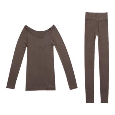 秋冬美雅碧大圆领保暖打底衫上衣