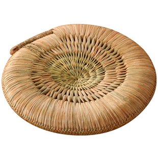 草垫子坐垫蒲团榻榻米日式可坐地垫家用地上打坐垫禅修垫跪拜圆垫