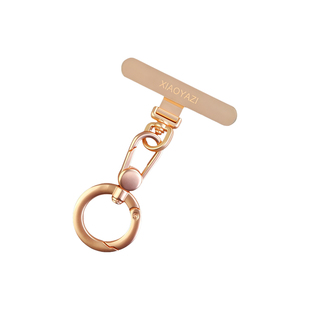 星宇橙手机垫片超薄通用手机挂绳夹片新款玫瑰金指环扣手机挂件女