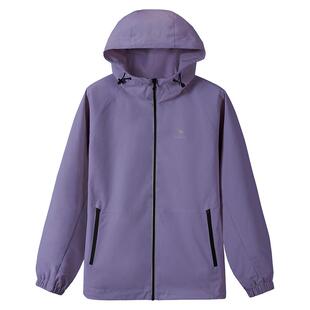 骆驼运动风衣外套女款春夏季梭织连帽休闲户外防泼水夹克简约百搭