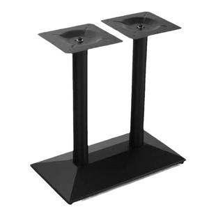 桌架桌脚铸铁餐桌脚餐台脚桌腿铁艺脚钛金镀金支架吧台脚高度定制