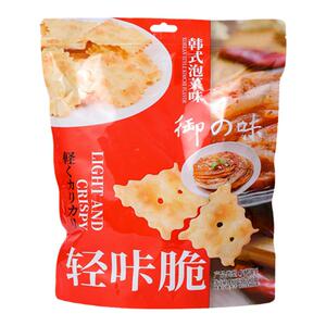 御之味轻咔脆饼干咸味不规则网红芝士韩式泡菜味休闲办公室小零食