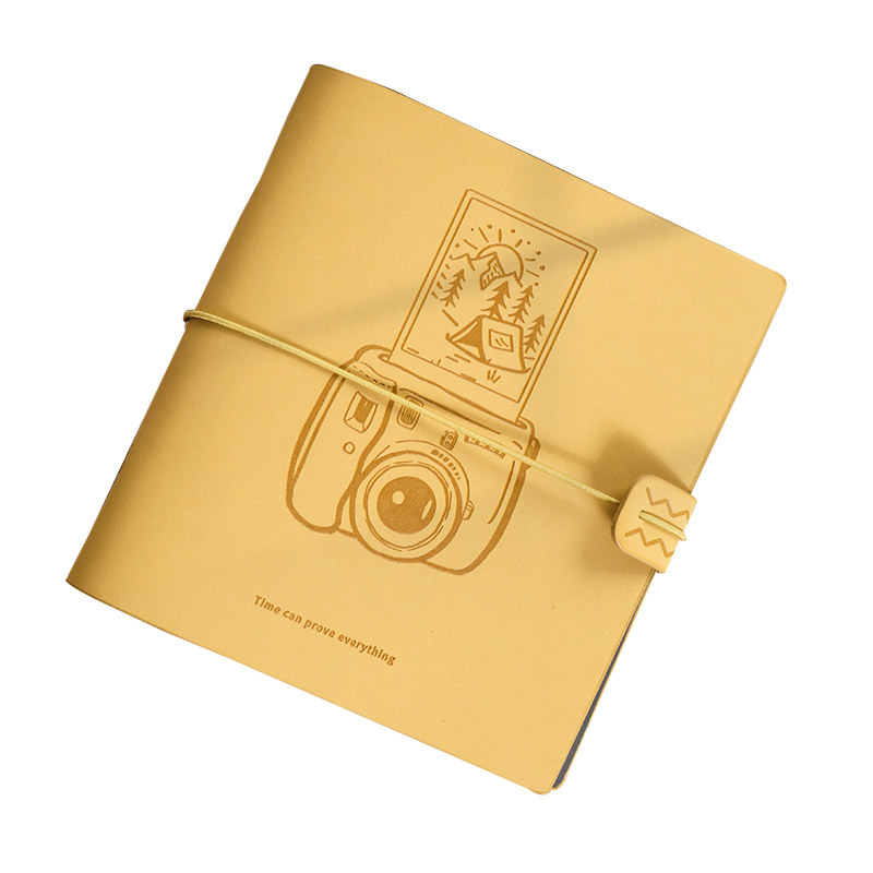 拍立得相册3寸mini相册5寸活页大容量可爱情侣4寸收纳本小卡卡册6寸皮质明信片追星收纳纪念册收藏册定制