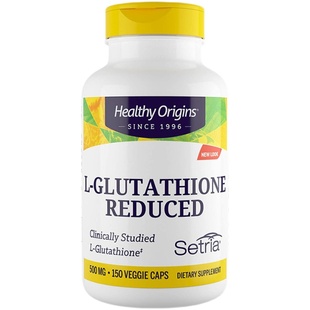 美国 Healthy Origins L- 还原性谷胱甘肽排du 提高免yi美百150粒