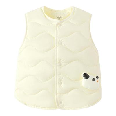 巴拉巴拉宝宝马甲外穿新款冬装婴儿背心羽绒服儿童加厚保暖时尚萌