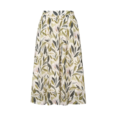 ELSEWHERE珂思100棉印花半身裙