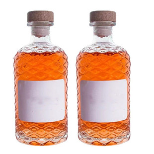 新款500ml高档空酒瓶果酒瓶红酒瓶白酒瓶米酒瓶自酿酒瓶蓝莓酒瓶