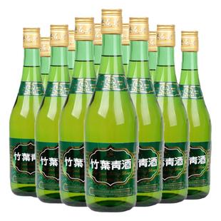 山西汾酒 38度竹叶青酒475ml*12瓶 玻竹国产露酒整箱