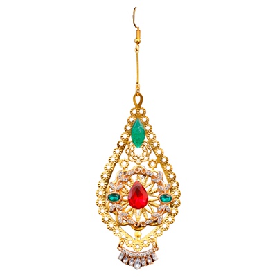 古风汉服异域敦煌风合金眉心坠