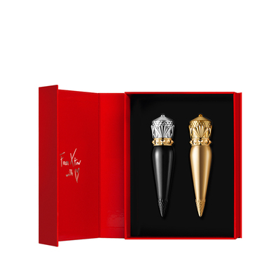 【顺丰速达】CL路铂廷双支装口红礼盒萝卜丁权杖唇膏套装限定