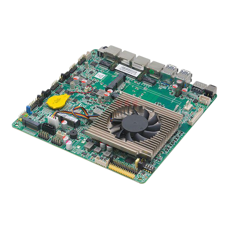 研域VL68迷你i5-7360U机器视觉POE4网口ITX工业工控电脑主板Linux