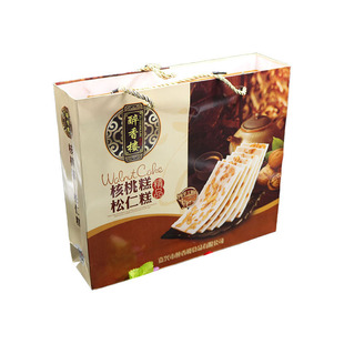 浙江特产醉香楼桃片糕糯米芝麻云片糕传统糕点核桃糕送老人软糕