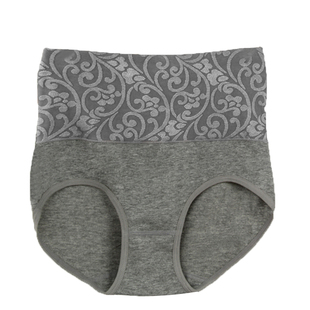 中年中老年人妈妈内裤女士纯棉高腰大码加肥加大胖mm本命年大红色