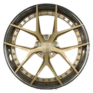 适配18/19/20/21寸宝马i3i4i8奔驰S级E级C级两片式RAYS轮毂锻造