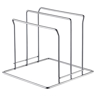 304不锈钢砧板架台面加厚菜板专用厨房放置物架大宽案板锅盖收纳