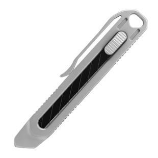 EDC钛合金美工刀随身可拆卸办公用品金属裁纸刀学生文具手工具刀