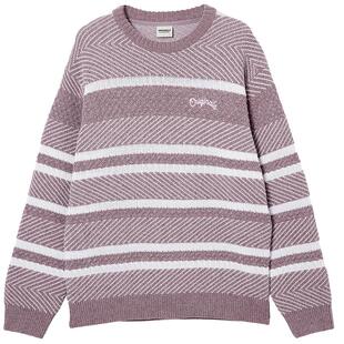 [商场爆款]杰克琼斯男装条纹圆领毛衣针织衫225425002