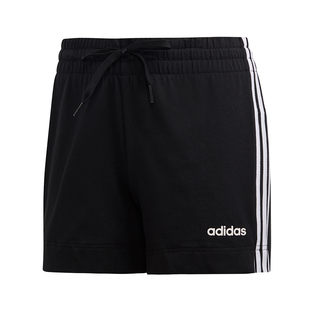 三条纹舒适休闲运动训练短裤女装adidas阿迪达斯outlets轻运动
