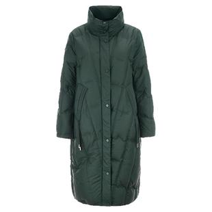 Outlets专柜撤柜正品 HZ冬装2025新款长款保暖外套白鸭绒羽绒服女