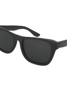 墨镜黑色竹制旅行偏光太阳眼镜