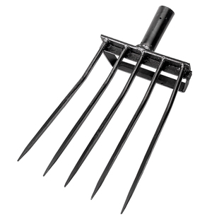 农用翻地松土神器翻土四齿五钢叉挖土开荒挖土挖硬土铲地农具大全