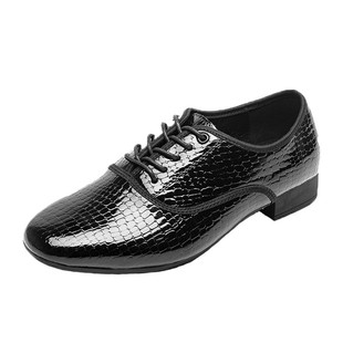 春秋季新款男士拉丁舞鞋舞蹈鞋真皮软底成人广场舞男交谊舞跳舞鞋