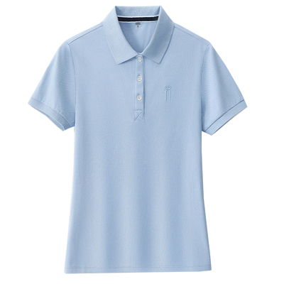 夏季短袖polot恤衫工装纯棉