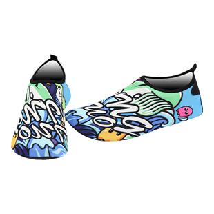 沙滩鞋男女儿童防滑速干软底防割防进沙海边游泳溯溪水上乐园漂流