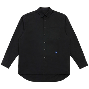 ADERERROR SIG系列 TRS Tag 衬衫01 春夏新款迷你方块宽松款长袖