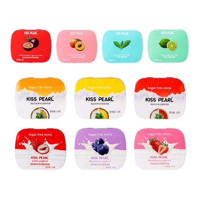 kisspearl无糖薄荷糖便携亲吻糖