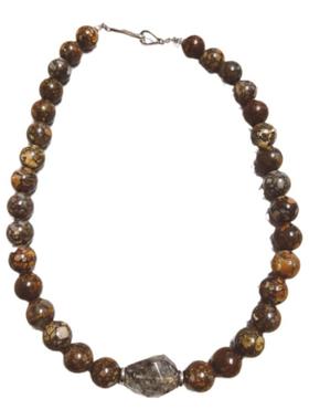 天然水晶太赫兹草莓晶珍珠S925手作串珠项链46cm